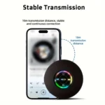 Portable Wireless Bluetooth Speaker LED Light IPX4 Waterproof Loudspeaker Outdoor Bathroom Large Suction Cup Stereo Sound Box - Image 5