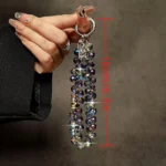 Luxury Sparkling Diamond Crystal Bead Wrist Strap Portable Chain Short Hanging Phone Charm Clip For Universal Use On Phone Cases - Image 6