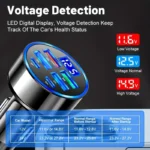 350W USB Car Charger PD QC3.0 USB C Car Phone Charger Type C Adapter for iPhone Samsung Huawei Xiaomi Quick Charge ﻿ - Image 4