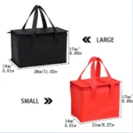 Portable Lunch Cooler Bag Folding Insulated Food Carrier - Image 5