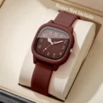 1/3/10PCS Fashion Silicone Band Women Quartz Watches Set Casual Arabic Dial Wristwatch for Girls Clock Reloj Hombre(Without Box) - Image 12