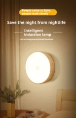 1pc Motion Sensor Night Light - Wireless LED Detector Lamp for Bedroom, Staircase, Closet, and Room Decor- - Image 8