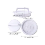 1pc Hamburger Press Stuffed Burger Press Plastic Meat Grill Party BBQ Burger Maker Mould Hamburger Maker Kitchen Tool - Image 4