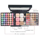 40/74/78 Colors Glitter Eyeshadow Palette Matte Waterproof Long Lasting Pressed Powder Cosmetics Kit  Fashion Women MakeUp Tools - Image 5