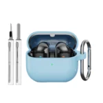 for samsung buds 3/galaxy buds3 pro case with cleaning kit silicone protective cover for galaxy buds 3 buzz 3Pro with keychain - Image 6