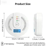Standalone CO Gas Detector LCD Display Carbon Monoxide Warning Sensor Household Safety Device Conform To UL2034 Standard - Image 6