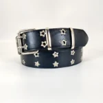 Women's Belt  Large size Double Hole Men Belt Punk Hip Hop Rock Style Subculture Y2K Belt Punch Free Belt for Men and Women - Image 9
