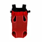 Breathable Mesh Pet Front Bag Adjustable Strap Double Shoulder Pet Carrier Backpack Lightweight Hands-free Dog Carrying Bag - Image 7
