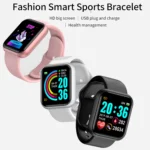 Sports Smartwatch Women Bracelet Men Smart Watch connected Music Control Player Fitness Step Sleep Monitor Y68 D20 Alarm Clock - Image 4