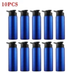 1-15PCS Portable Stainless Steel Bicycle Water Bottle Straight Drinking Outdoors Sports Travel Kettle Metal Water Bottle - Image 15