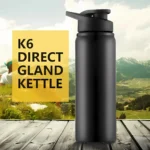 1-15PCS Portable Stainless Steel Bicycle Water Bottle Straight Drinking Outdoors Sports Travel Kettle Metal Water Bottle - Image 2