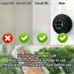 Portable Wireless Bluetooth Speaker LED Light IPX4 Waterproof Loudspeaker Outdoor Bathroom Large Suction Cup Stereo Sound Box - Image 4