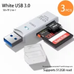 2-in-1 Multi Functional  USB 3.0 Card ReaderMiniSD TFMemoryCardReaderUSBFlashDrive CardreaderAdapter For PCLaptops Accessories - Image 33