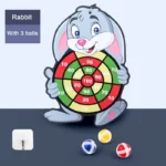 Educational Games Dart Board Baby Toy Stickey Ball Dart Indoor Sports Child Montessori Games for Children 3 to 7 Years - Image 4