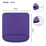 Computer Game Mouse Pad Environmental Eva Ergonomic Mousepad Wrist Pad Solid Color Comfortable Mouse Mats For Office Accessories - Image 6