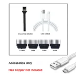 New!T9 Electric Hair Trimmer/Accessories | USB Professional Shaver | 0mm Bald Fade Cutting Machine Portable for Men Home Haircut - Image 12