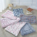 Flannel Pet Sleeping Mat Dog Bed Cat Litter Puppy Bed Dog Sofa Lovely Mattress Cushion for Small Large Dog Blanket For Winter - Image 2