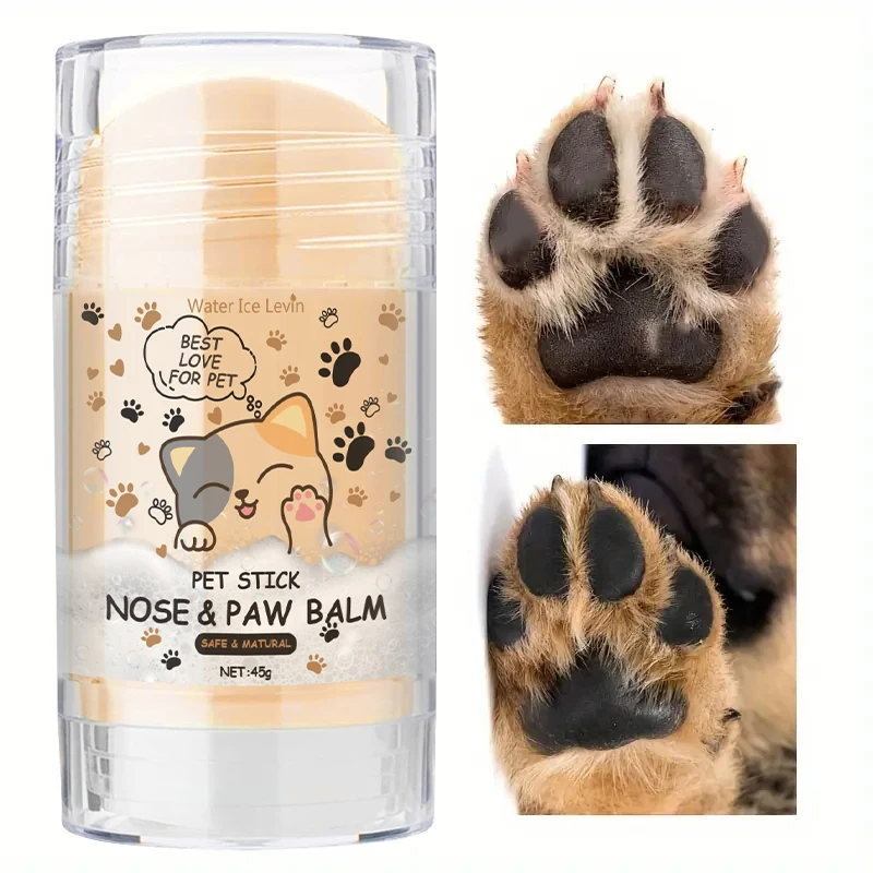 S6784681c03f64459bc104fd9ed9330a1G.webp 45g Dog Nose and Paw Balm Dog Paw Cream Cats Dogs Paw Protector Cream Pet Feet Moisturizer Pet Crack Feet Repair Pet Accessories - Image 1