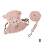 Lovely Small Pet Vest Chest Strap Dog Leash Traction Rope Walking Dog Cat Bunny Vest Harness Poodle Collar Leash Dog Accessories - Image 8