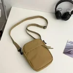 Men's bag, available in single shoulder or cross-body design, suitable for daily use during school. Made of nylon material. - Image 8