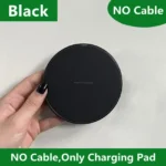 Wireless Charger Mobile Phone Chargers Pad Stand For iPhone 16 15 14 13 12 11 Pro Max Samsung Xiaomi Fast Charging Dock Station - Image 7