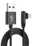 90 Degree USB Cable For iPhone 14 13 12 11 Pro Max X XR 6s 7 8 Plus 2m 3m Lead Mobile Phone Fast Charging Cord Data Charger Wire - Image 7