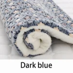 Flannel Pet Sleeping Mat Dog Bed Cat Litter Puppy Bed Dog Sofa Lovely Mattress Cushion for Small Large Dog Blanket For Winter - Image 8