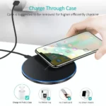 Wireless Charger For iPhone 17 16 15 14 Pro Max Induction Fast Charging Pad Dock Station For Samsung S23 S22 Xiaomi Huawei - Image 4