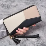 Fashion Zipper Wallets Womens Long Purses Handbags Coin Purse Cards Holder PU Leather Billfold Wallet - Image 7
