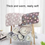 Flannel Pet Sleeping Mat Dog Bed Cat Litter Puppy Bed Dog Sofa Lovely Mattress Cushion for Small Large Dog Blanket For Winter - Image 6