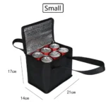 Portable Lunch Cooler Bag Folding Insulated Food Carrier - Image 10