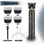 New!T9 Electric Hair Trimmer/Accessories | USB Professional Shaver | 0mm Bald Fade Cutting Machine Portable for Men Home Haircut - Image 10