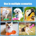 Dog Chew Toy Natural Rubber Safety and Environmental Protection Flexible Bite Resistance Clean Teeth - Image 5