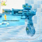 HUIQIBAO Electric Pulse Water Gun Simulated Flame Sensor Light Fully Automatic Fights Toy Water Pistol Outdoor Beach Toys Adult - Image 4