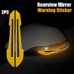Car Wheel Hub Reflective Stripes Door Handle Safety Warning Sticker Car Rear Warning Tape Automobile Sticker Exterior Accessorie - Image 7