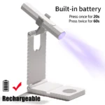 YIKOOLIN Mini UV Light Cure Nails Lamp for Gel Nails LED Nail Lamp for Gel Polish Manicure USB Nail Dryer for Fast Curing - Image 10