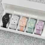 1/3/10PCS Fashion Silicone Band Women Quartz Watches Set Casual Arabic Dial Wristwatch for Girls Clock Reloj Hombre(Without Box) - Image 18