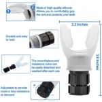 Portable Lung Capacity Abdominal Breathing Trainer With Adjustable Resistance Lmprove Your Lung Capacity And Sleep Quality - Image 4
