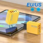 Total 120W USB Type C Charger 4 Port Fast Charging USB Phone Charger Adapter For iPhone Samsung Xiaomi Quick Charge Wall Charger - Image 4