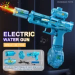 HUIQIBAO Electric Pulse Water Gun Simulated Flame Sensor Light Fully Automatic Fights Toy Water Pistol Outdoor Beach Toys Adult - Image 11