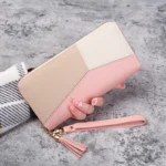 Fashion Zipper Wallets Womens Long Purses Handbags Coin Purse Cards Holder PU Leather Billfold Wallet - Image 8