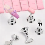 Nail Stand Set for Press On Nail Display Practice Art Magnetic Fake Nail Holder for Painting NailsStand with Reusable Putty Clay - Image 4