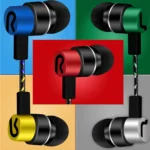 3.5mm In-Ear Wired Headphone 2 Basic Box Bass Stereo Earbuds Mobile Headphone Noise Cancelling Superb Bass Stereo Earphone - Image 6