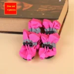 4pcs Water-Resistant Dog Shoes For Small Dogs - Protect Your Pet's Paws And Keep Them Dry,Outdoor rain boots for dogs - Image 8