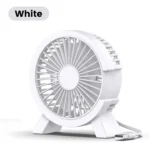Mini USB Rechargeable Table Fan Portable USB Small Fan Fan For Student Dormitory Computer Summer Gadget Home Desk Office - Image 7
