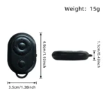 Bluetooth Remote for iPhone Xiaomi IOS Android Phone Universal Remote Control Selfie Stick Bluetooth Camera Controller - Image 2
