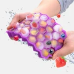 4/2/1PCS Silicone Ice Cube Mold 148 Cube Large-capacity Ice Trays Food Grade Ice Maker BPA Free Reusable Ice Maker with Lids - Image 4