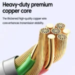 100W USB to Type C Fast Charging 90° Elbow Data Cable PD USB C Super Charging Game Cable for Samsung S23 S22 Huawei POCO Realme - Image 4