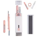 7-in-1 Computer Keyboard Cleaner Brush Kit Earphone Cleaning Pen For Headset Keyboard Cleaning Tools Cleaner Keycap Puller Kit - Image 7