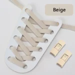 No Tie Shoe laces Press Lock Shoelaces without ties Elastic Laces Sneaker Kids Adult 8MM Widened Flat Shoelace for Shoes - Image 8